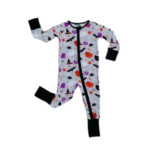 Little Sleepies Trick or Treat Convertible Romper/Sleeper