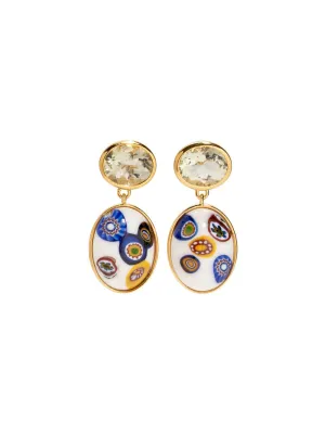 Lizzie Fortunato Murano Muse Earrings in Dawn in Multi