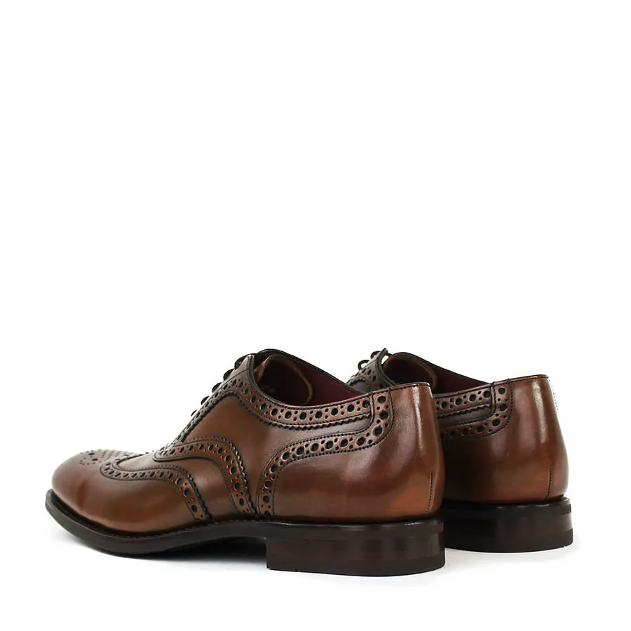 Loake - Kerridge Oxford Brogues in Cedar