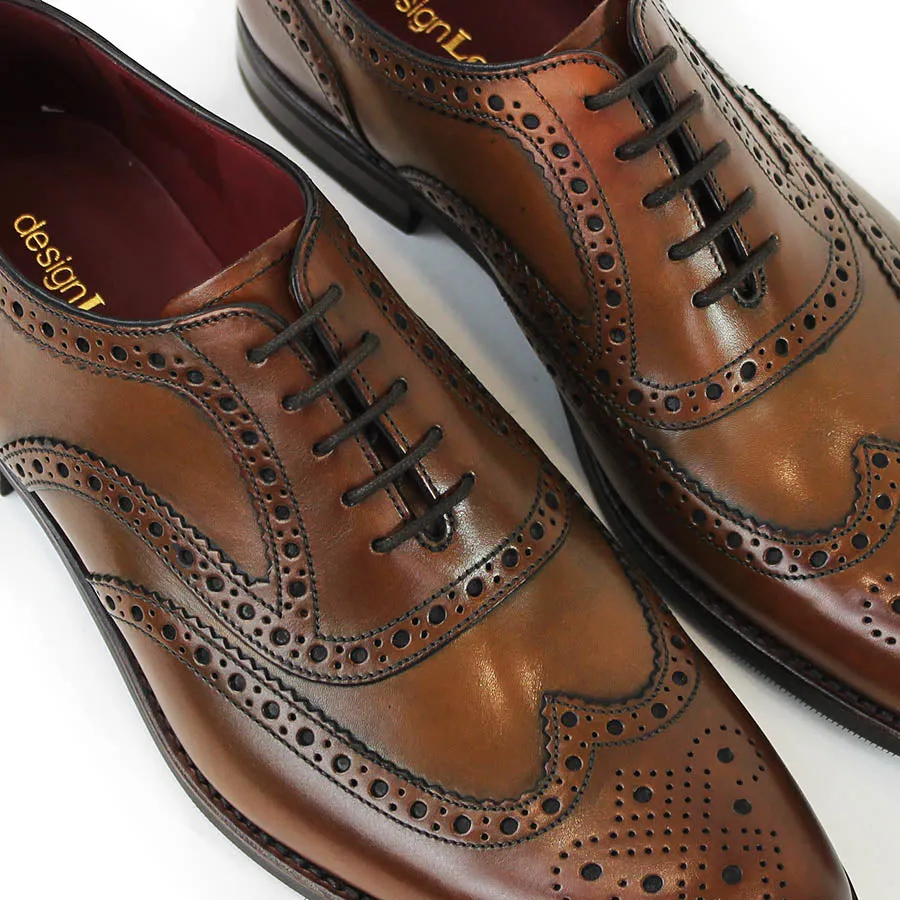 Loake - Kerridge Oxford Brogues in Cedar