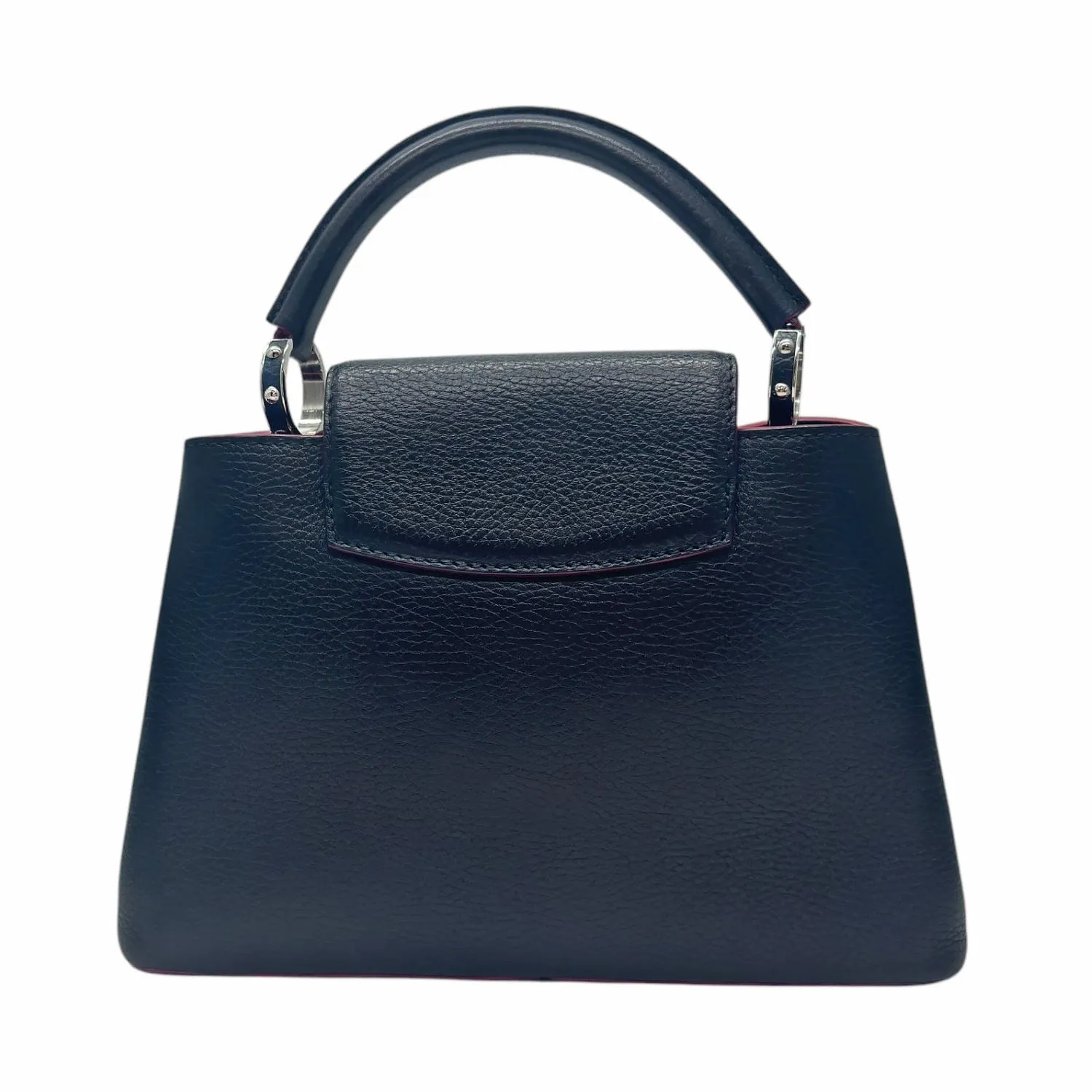 LOUIS VUITTON Capucines BB 2-Way Handle Bag - Black & Fuschia