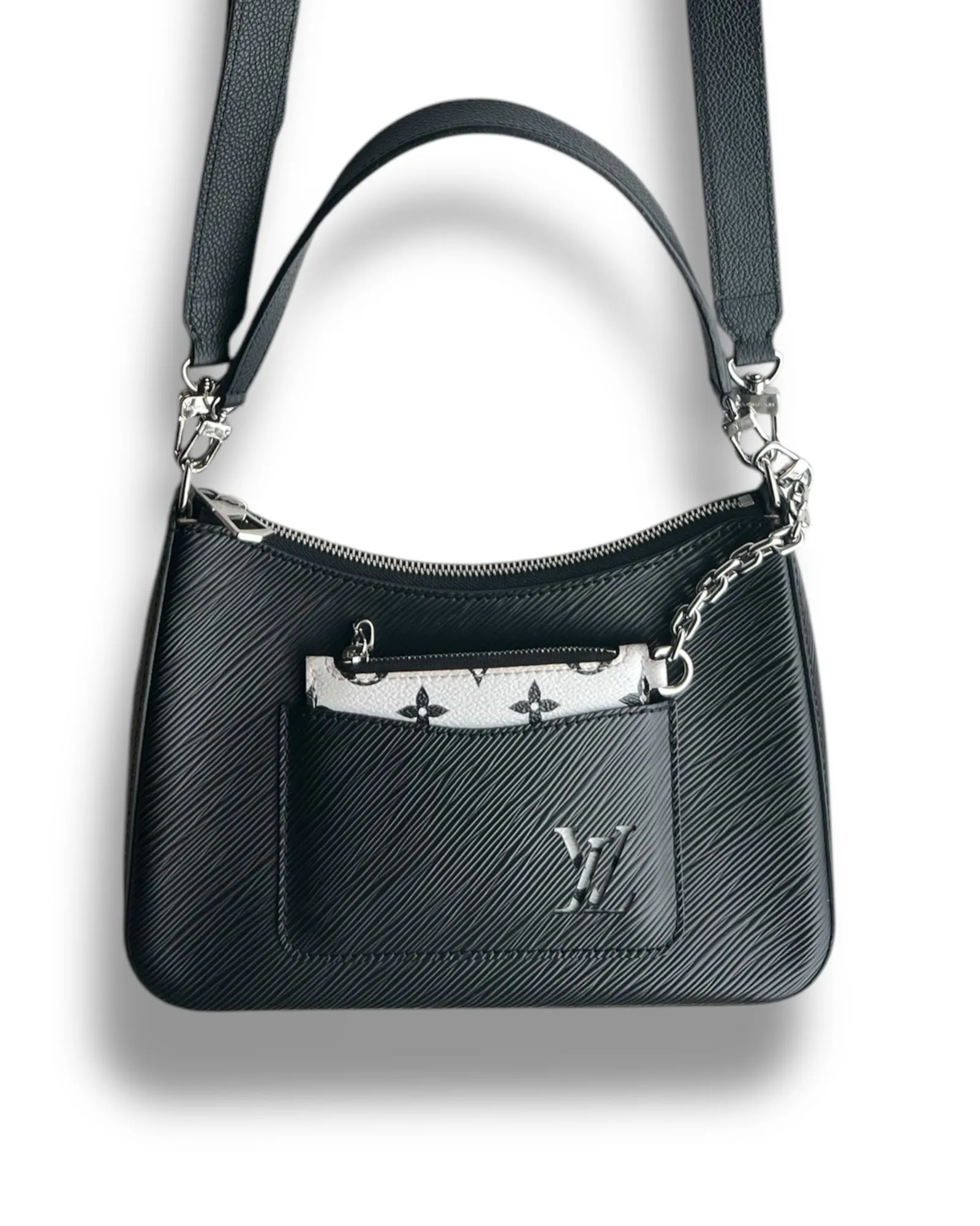 Louis Vuitton Marelle Bag in Black - Preloved