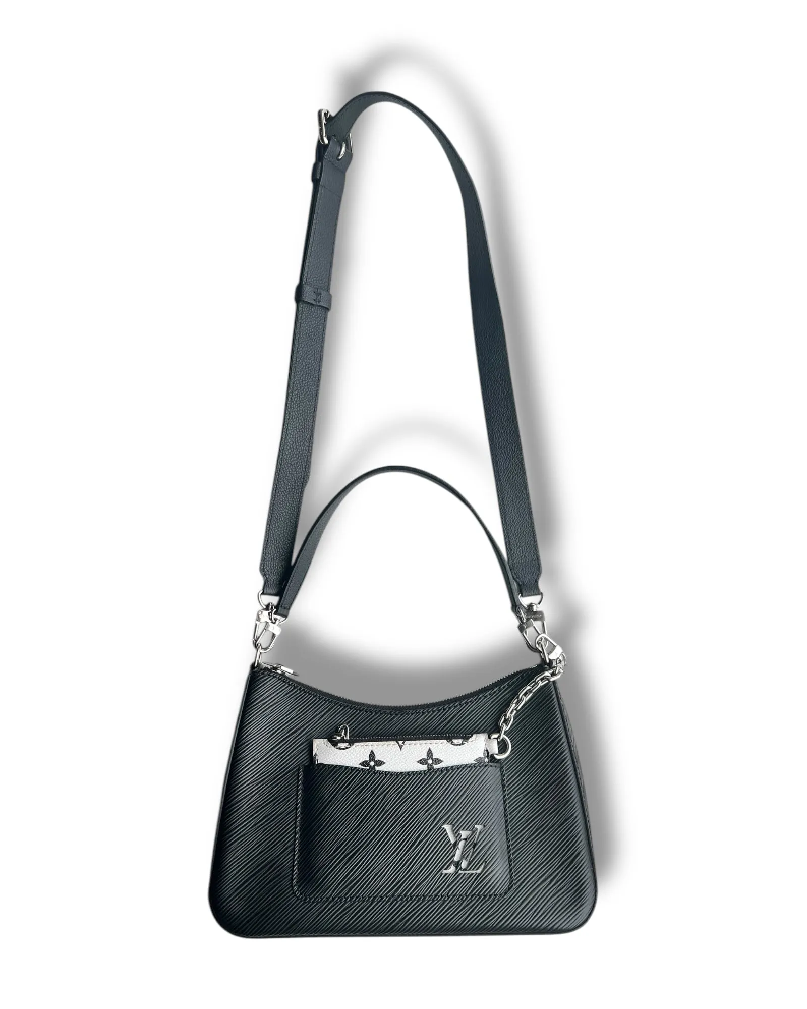 Louis Vuitton Marelle Bag in Black - Preloved