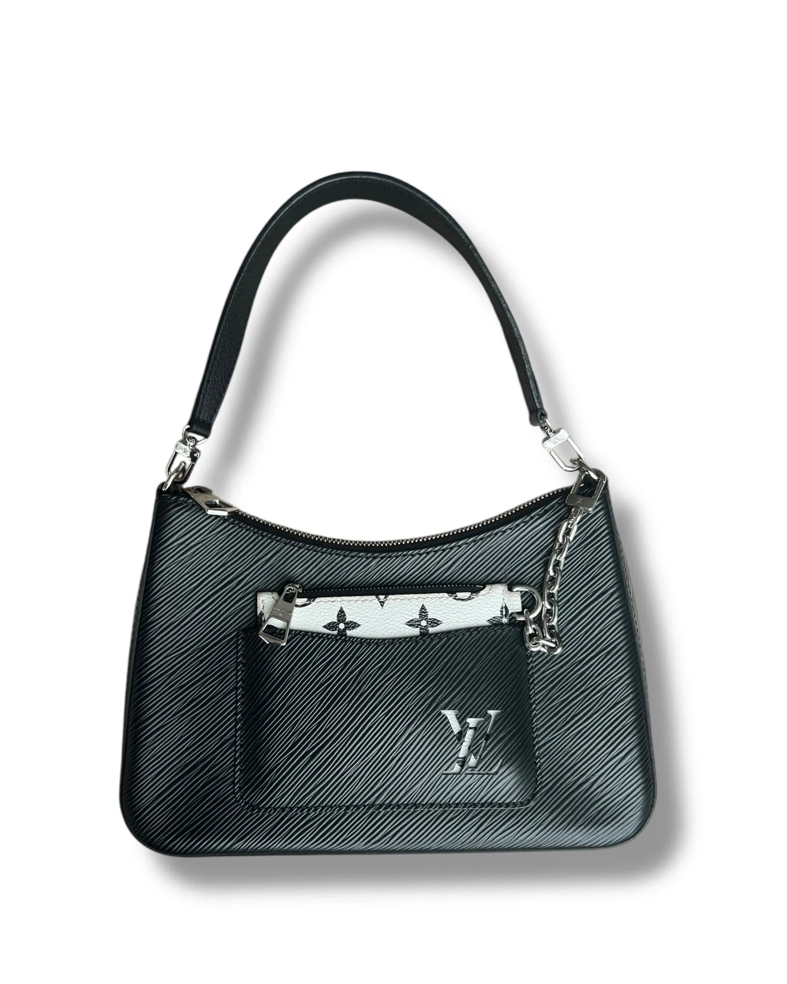 Louis Vuitton Marelle Bag in Black - Preloved
