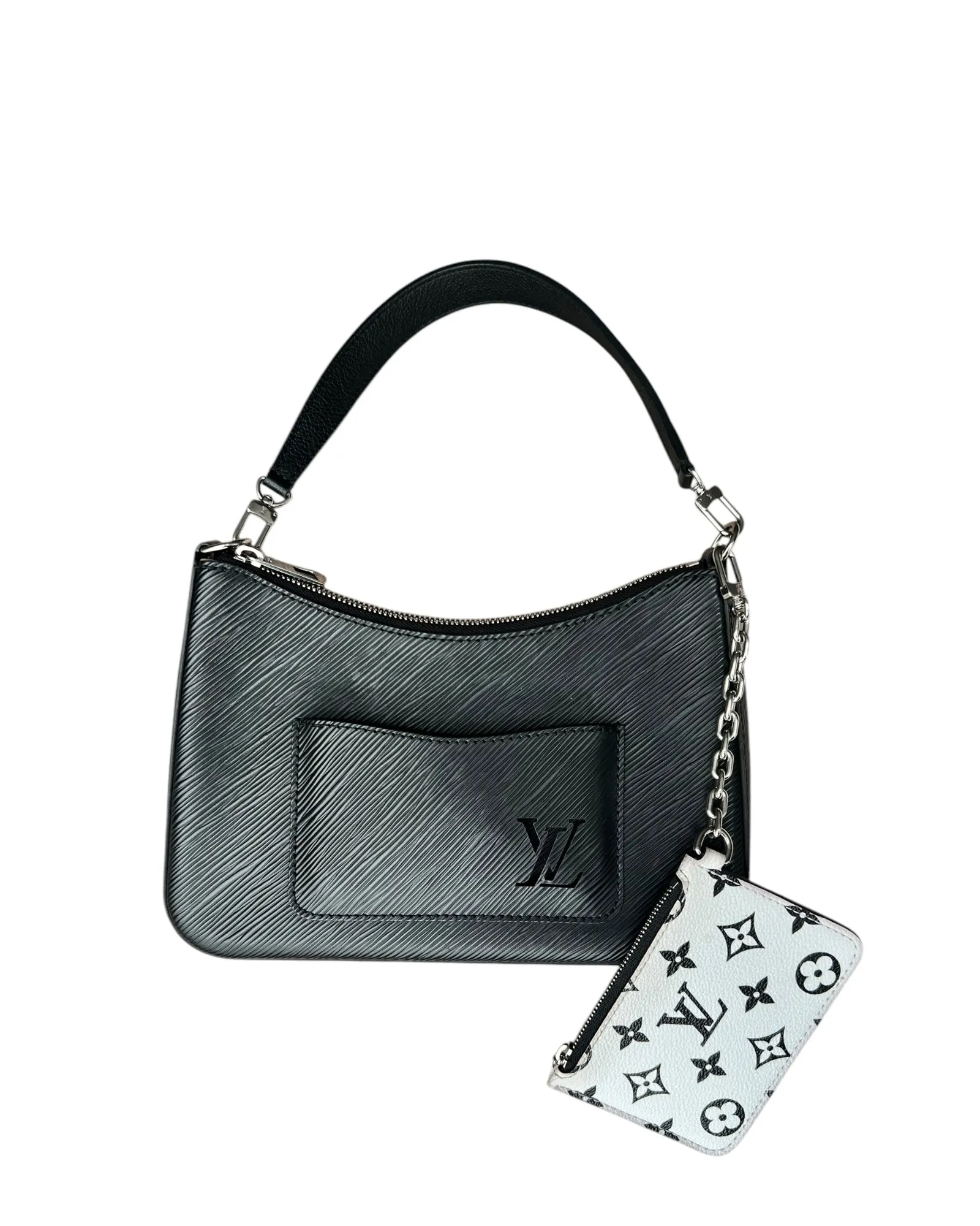 Louis Vuitton Marelle Bag in Black - Preloved