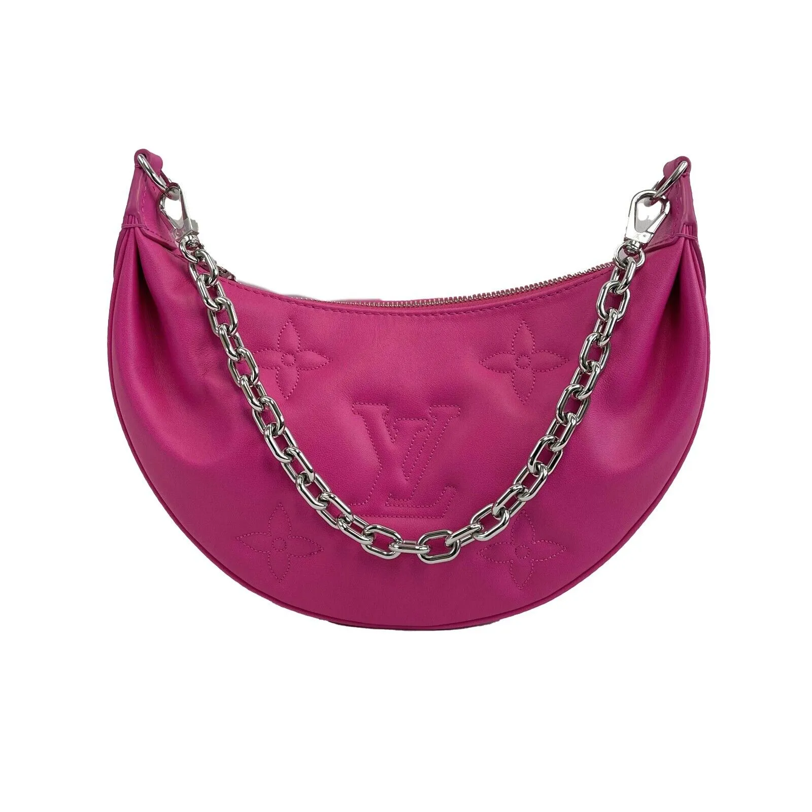 Louis Vuitton - NEW Over the Moon Monogram Rose Miami Pink Shoulder Chain Strap