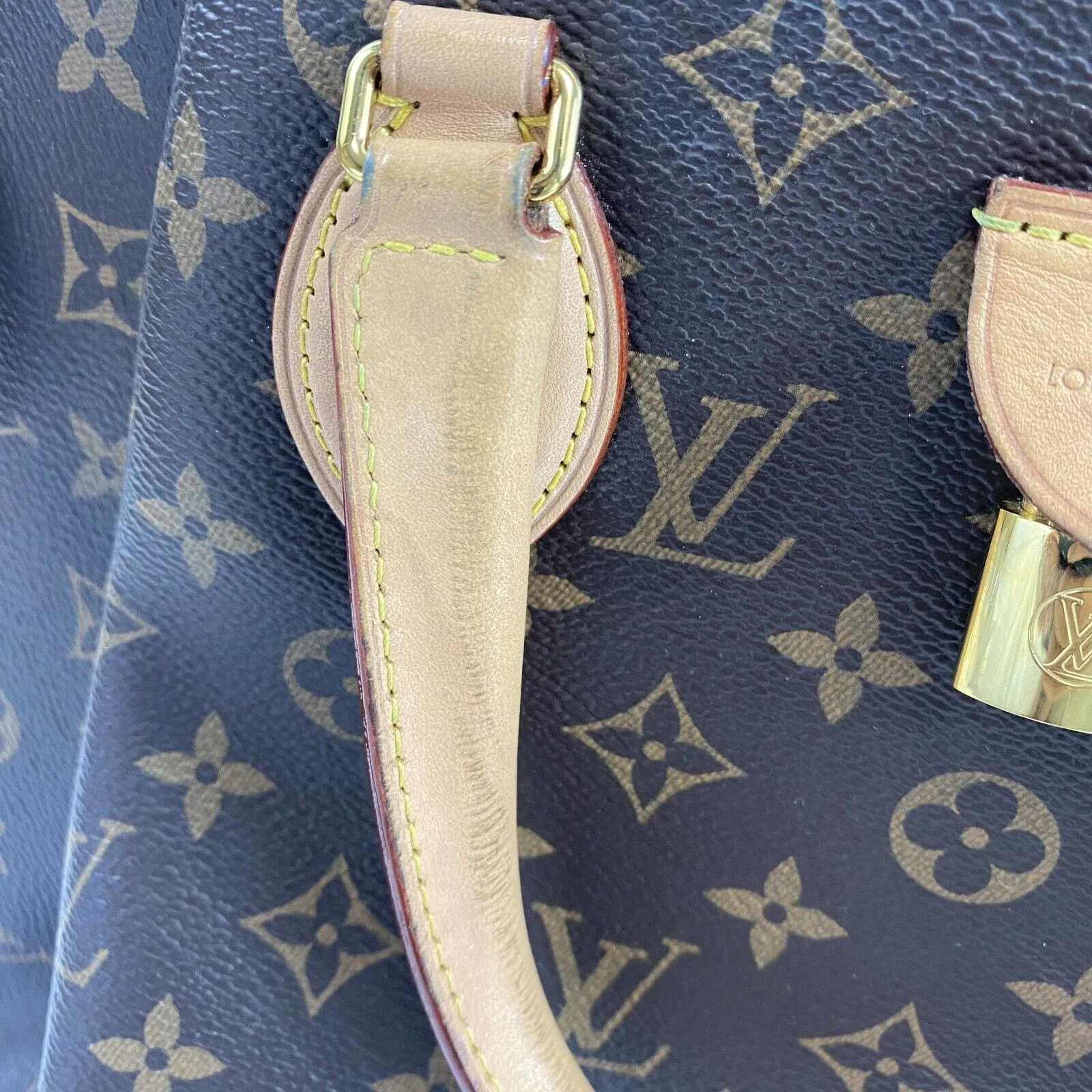Louis Vuitton - Rivoli MM - Brown Monogram - Top Handle w/ Shoulder Strap