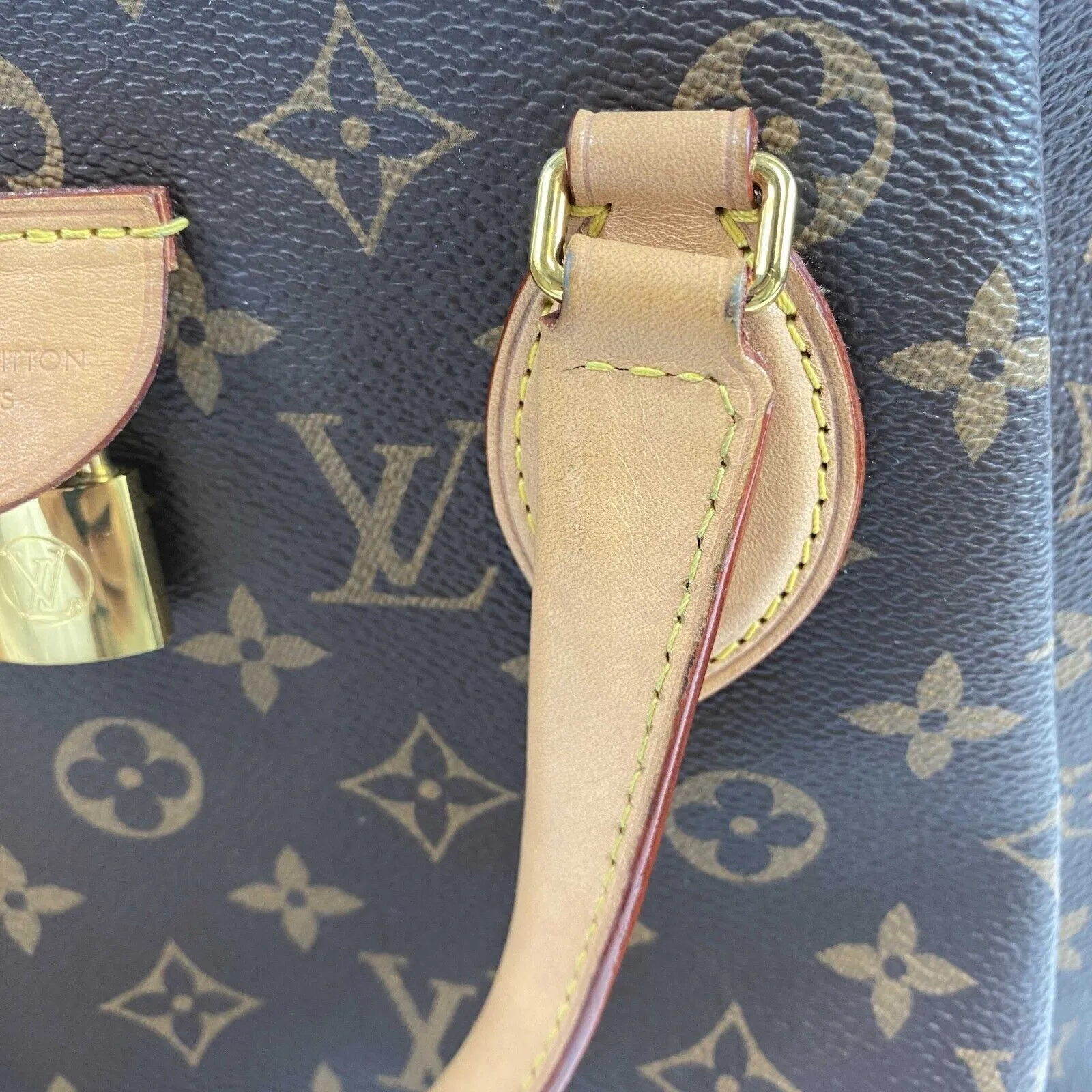 Louis Vuitton - Rivoli MM - Brown Monogram - Top Handle w/ Shoulder Strap