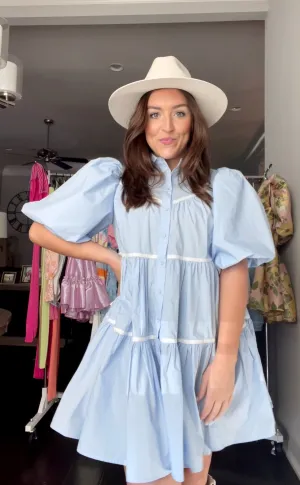 Lucy Dress - Blue