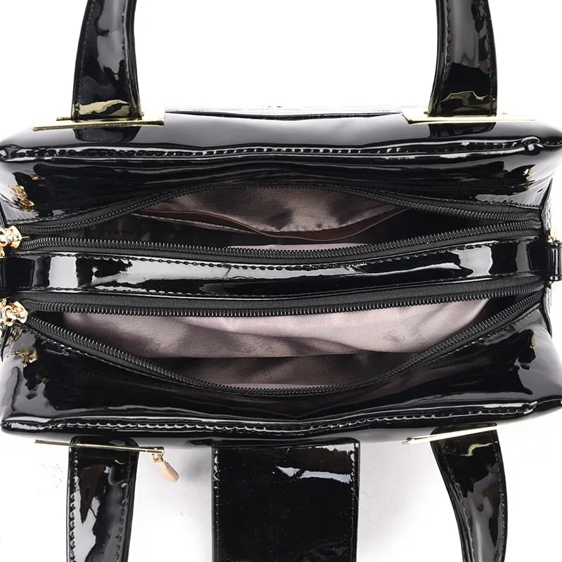 Luxury Pattern Leather Crossbody Shoulder Bag