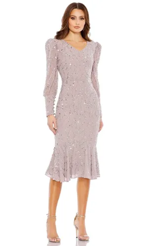 Mac Duggal 10767 - Tea Length Dress