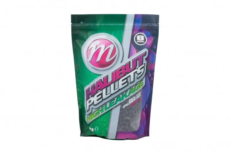 Mainline Match Activated Halibut Pellets 1Kg bags