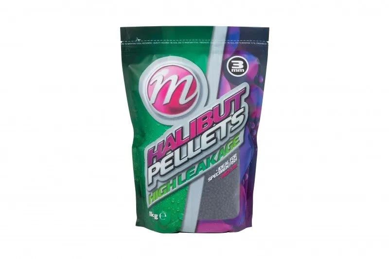Mainline Match Activated Halibut Pellets 1Kg bags