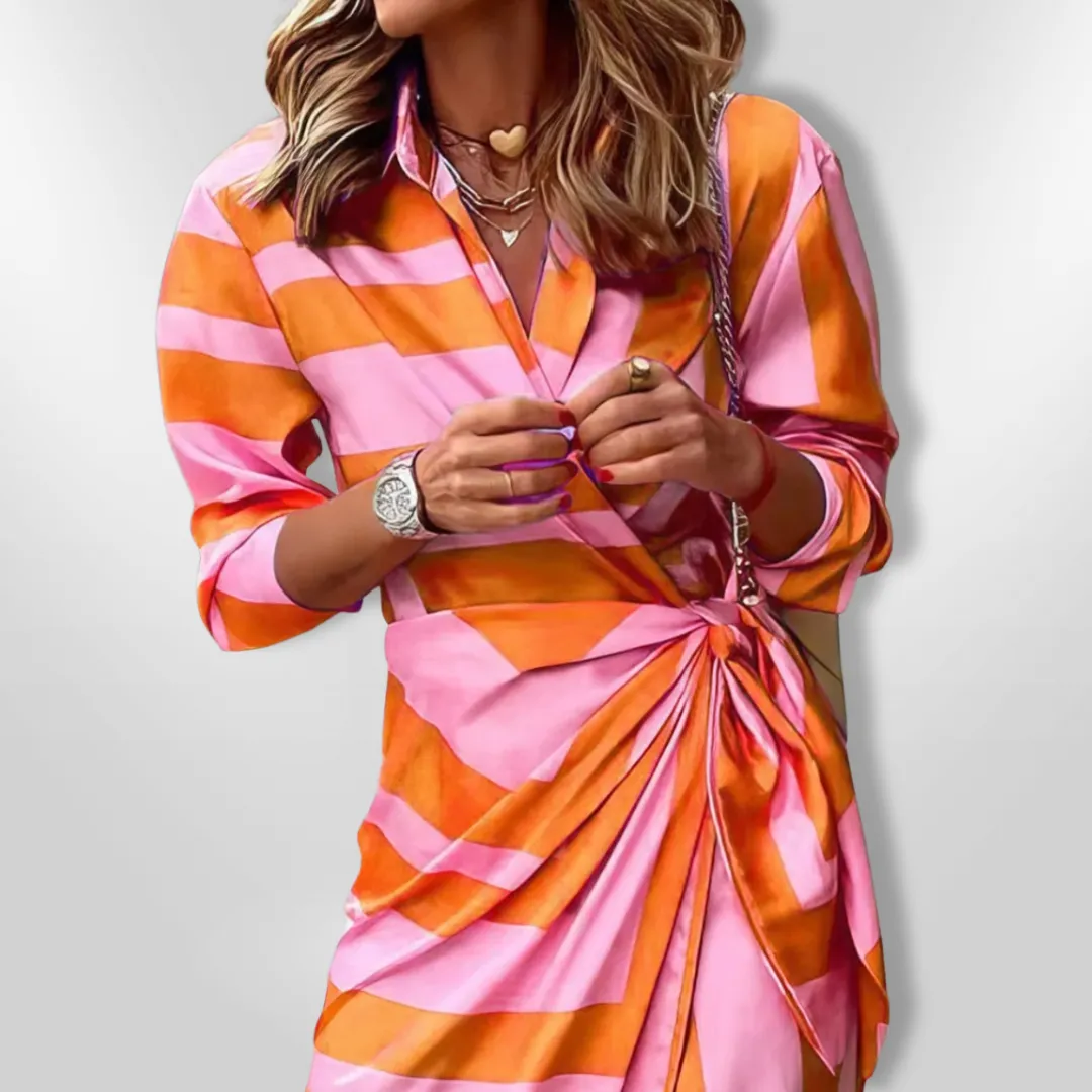 MAREE™ | PRINTED WRAP DRESS
