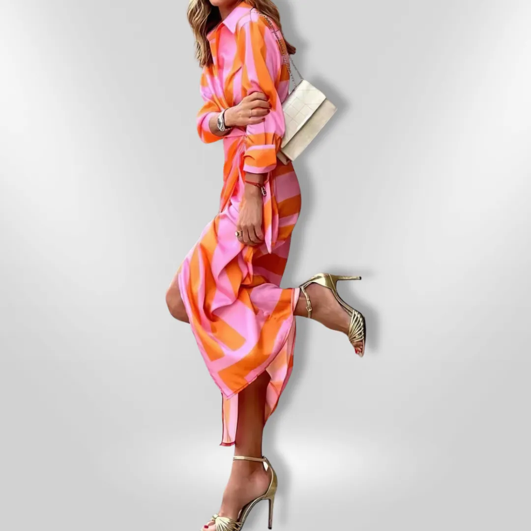 MAREE™ | PRINTED WRAP DRESS