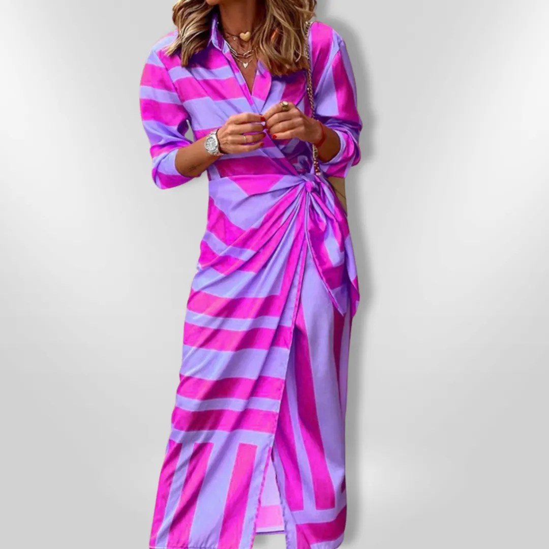 MAREE™ | PRINTED WRAP DRESS