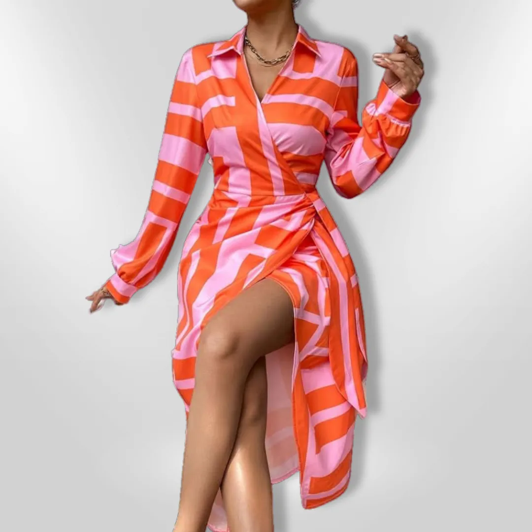 MAREE™ | PRINTED WRAP DRESS