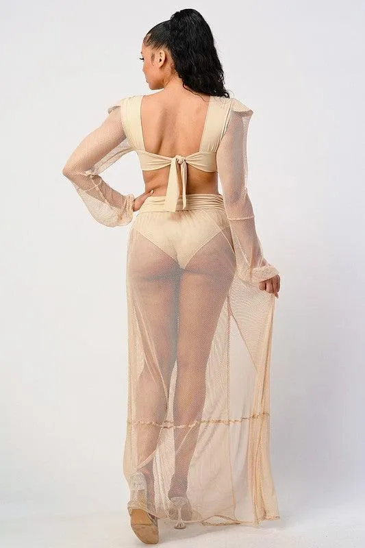 MASHED MAXI DRESS