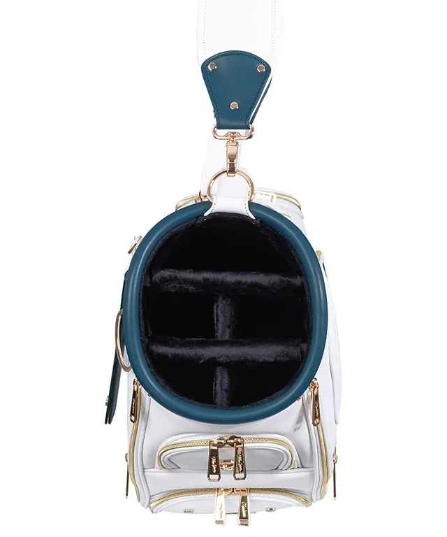 MEASPHERA OCTAGON LUXURY CADDIE BAG - WHITE
