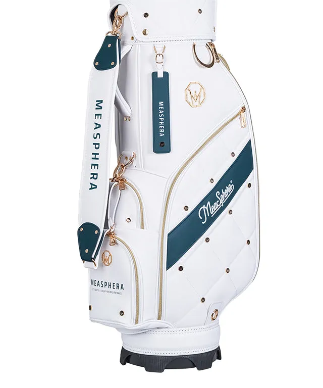 MEASPHERA OCTAGON LUXURY CADDIE BAG - WHITE