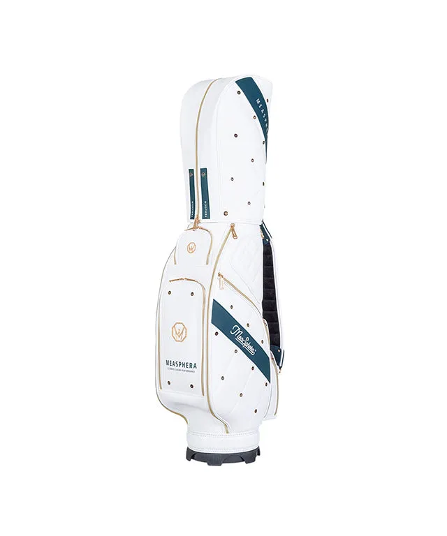MEASPHERA OCTAGON LUXURY CADDIE BAG - WHITE