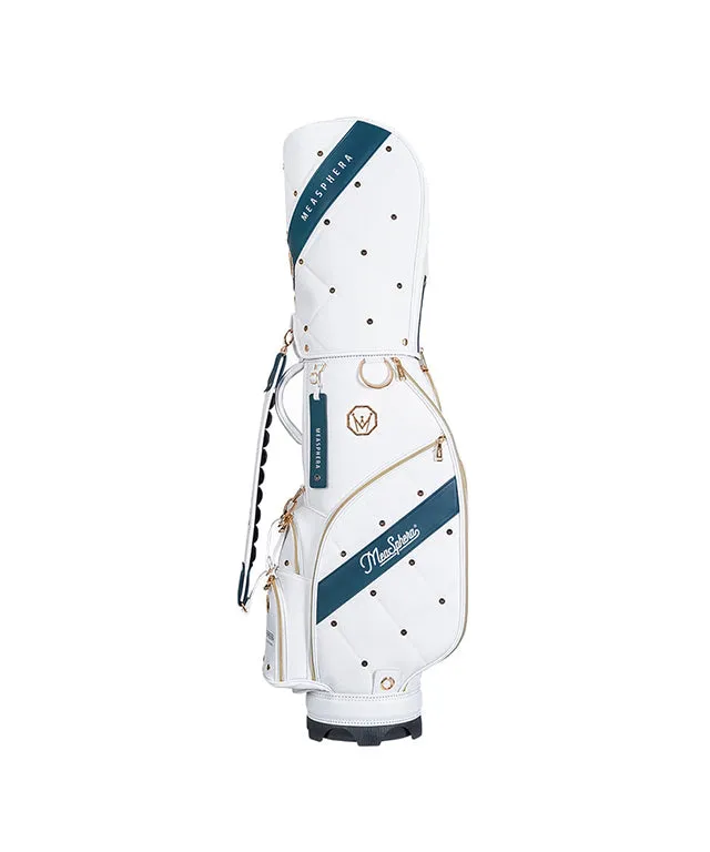 MEASPHERA OCTAGON LUXURY CADDIE BAG - WHITE