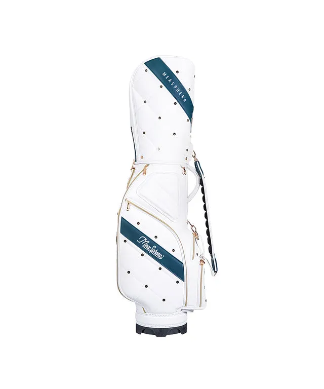 MEASPHERA OCTAGON LUXURY CADDIE BAG - WHITE