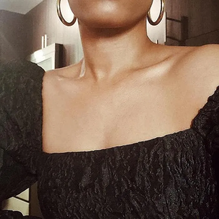 Medium Gold Hoop Earrings - Best Seller