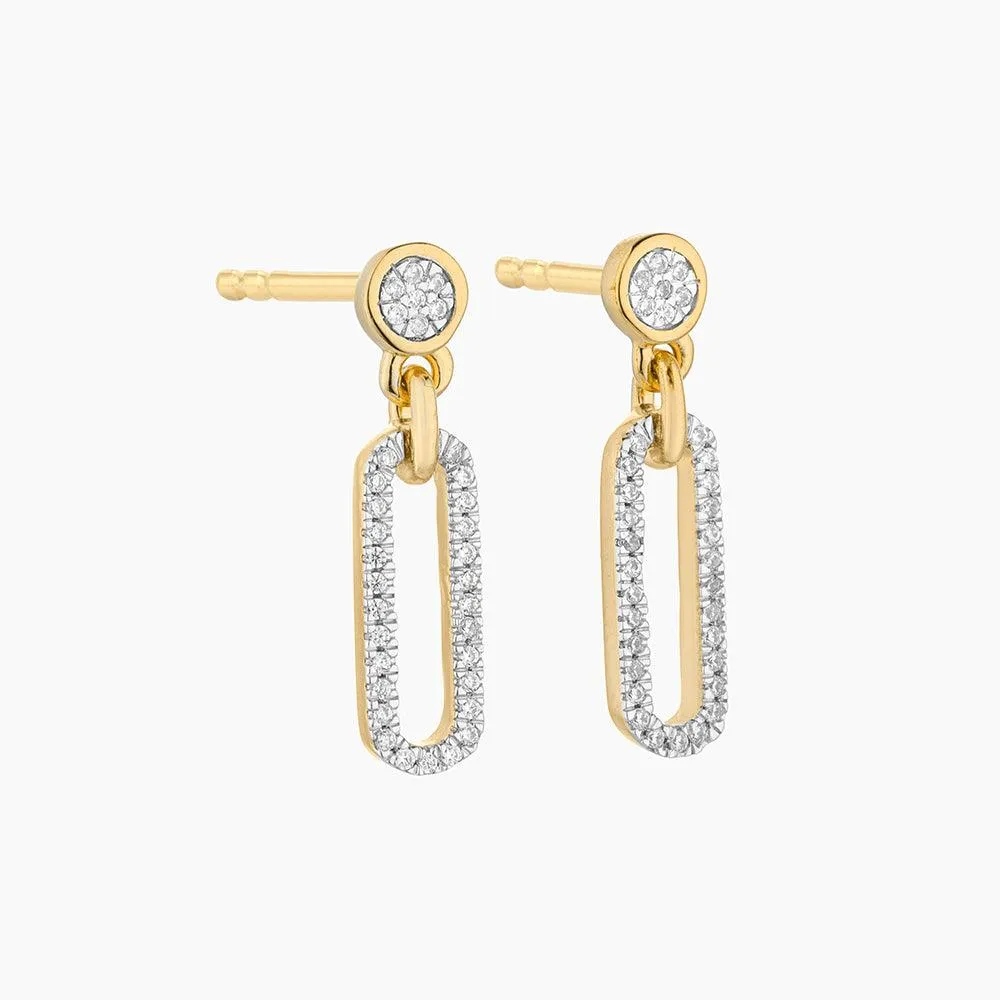 Meet me in the Middle Drop Earrings