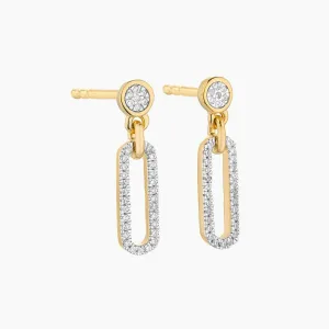 Meet me in the Middle Drop Earrings