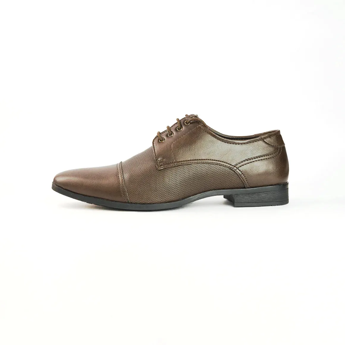 Men Brown Formal Oxfords