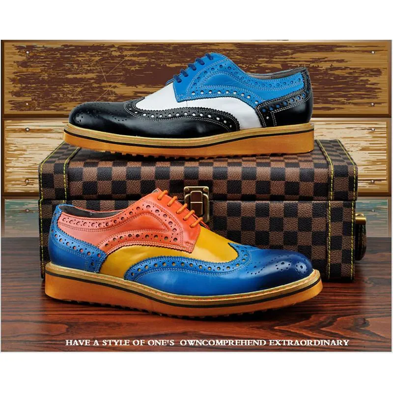 Men's Brogue Fashion Oxfords