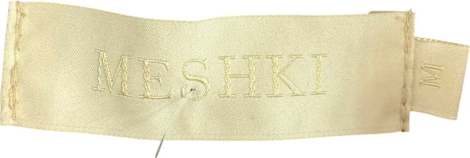Meshki Black Cut Out On The Hip Mini Dress UK M