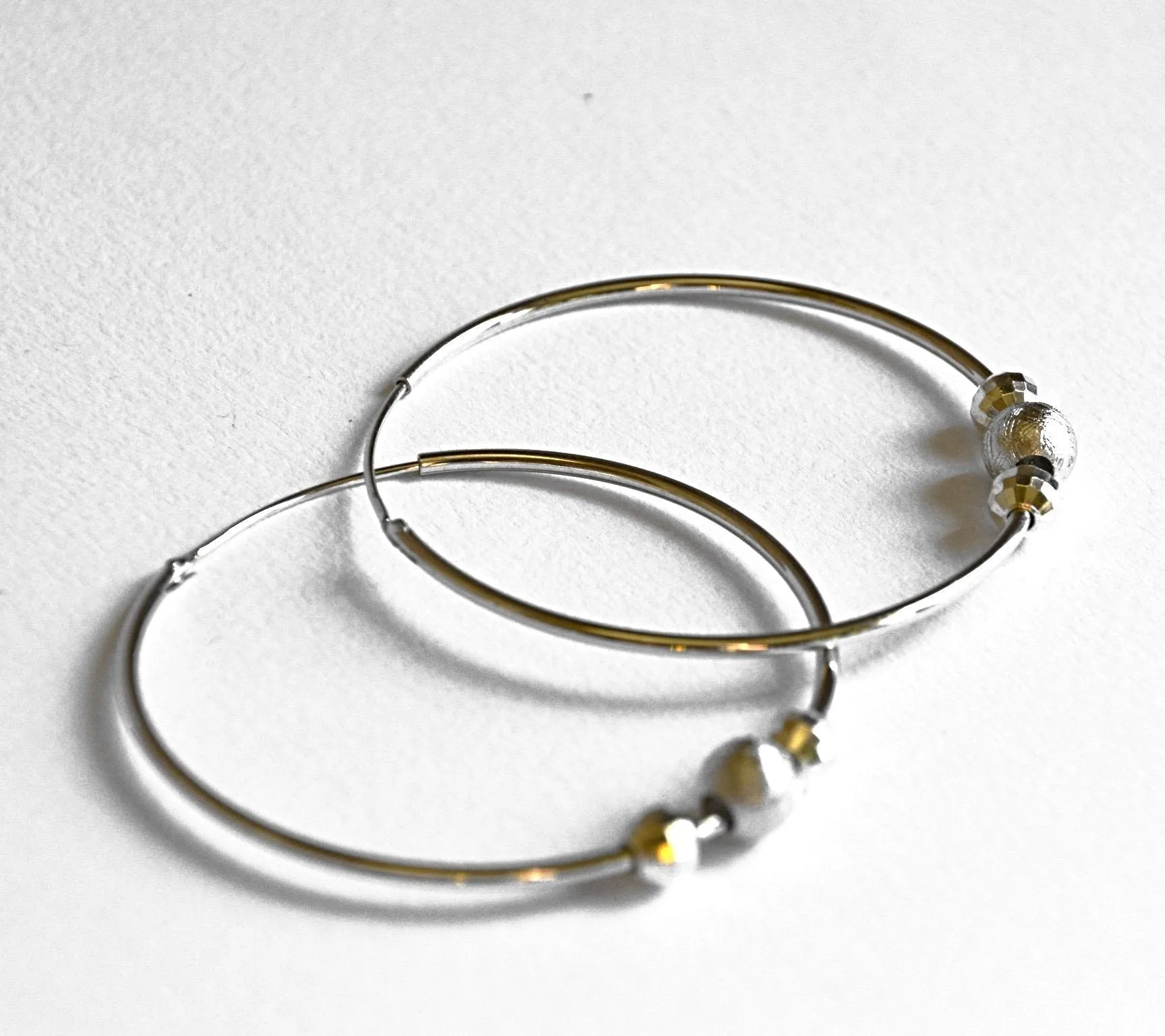 Meteorite Earrings - Hoop Earrings