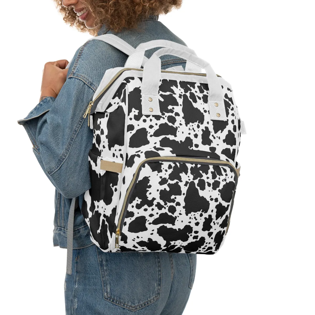 Midnight Moo & Go Diaper Bag
