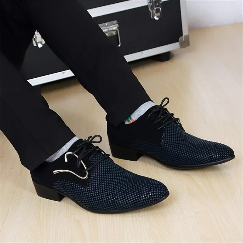 Milano | Men's High Fashion Split Leather Oxfords