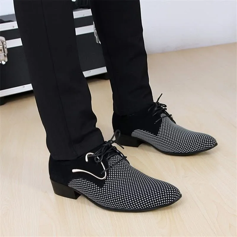 Milano | Men's High Fashion Split Leather Oxfords