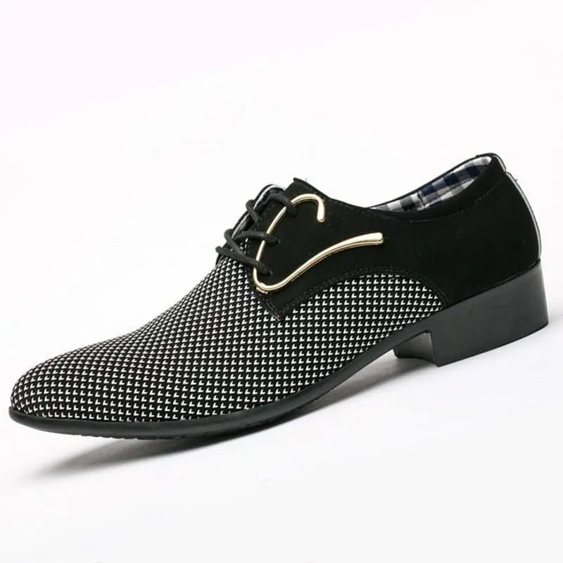 Milano | Men's High Fashion Split Leather Oxfords