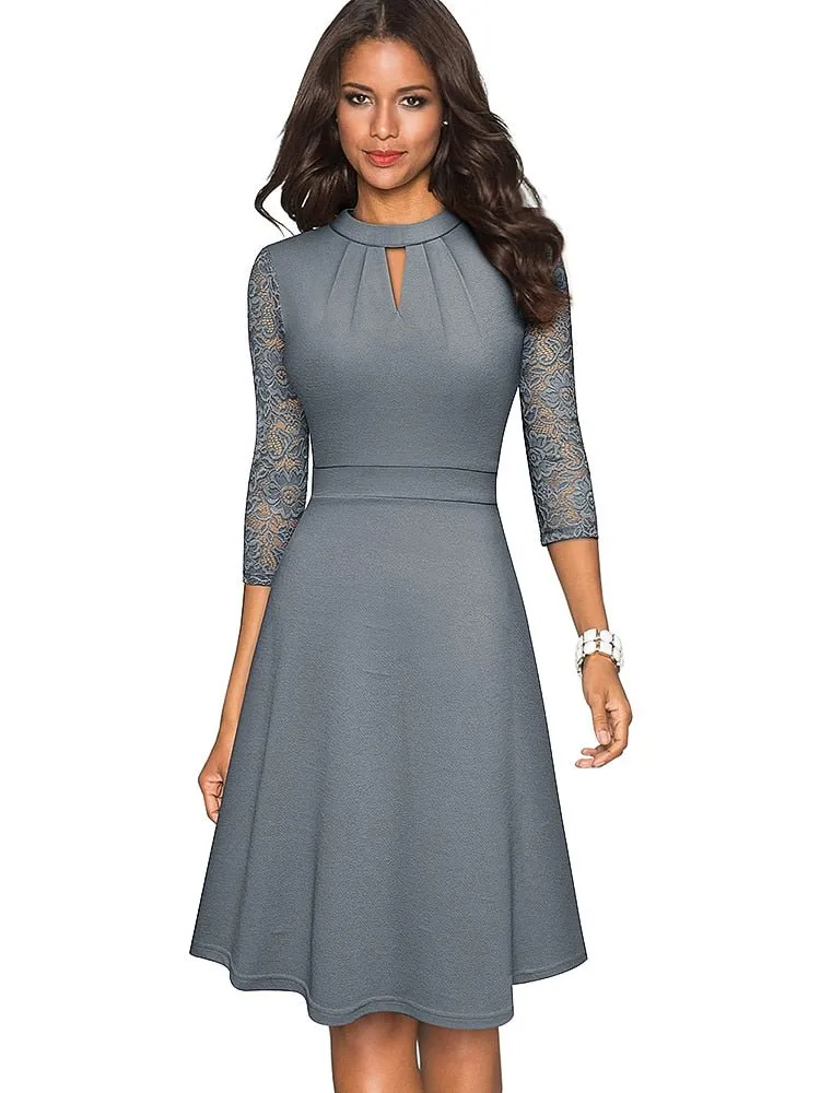 Milica® | Lace Cocktail Dress