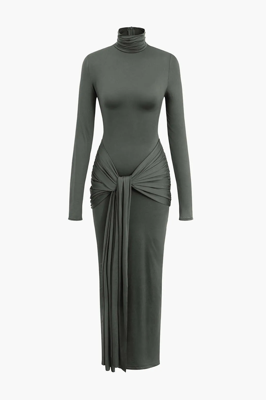 Millie - Timeless High Neck Woman's Maxi Dress