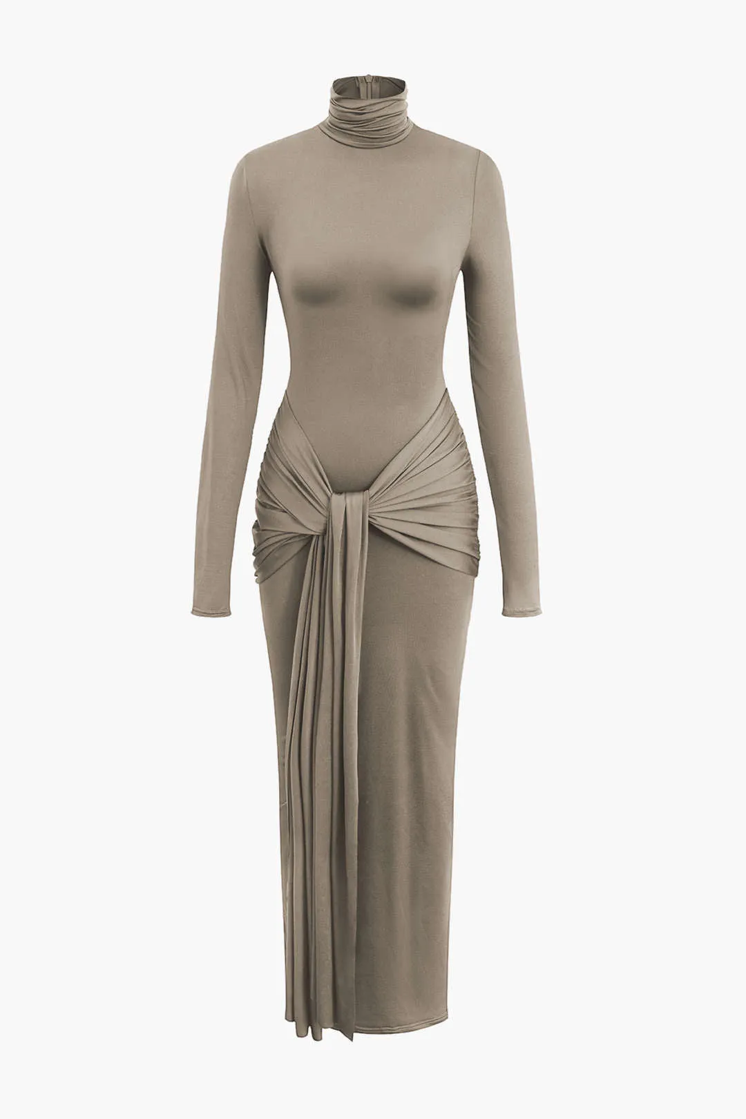 Millie - Timeless High Neck Woman's Maxi Dress