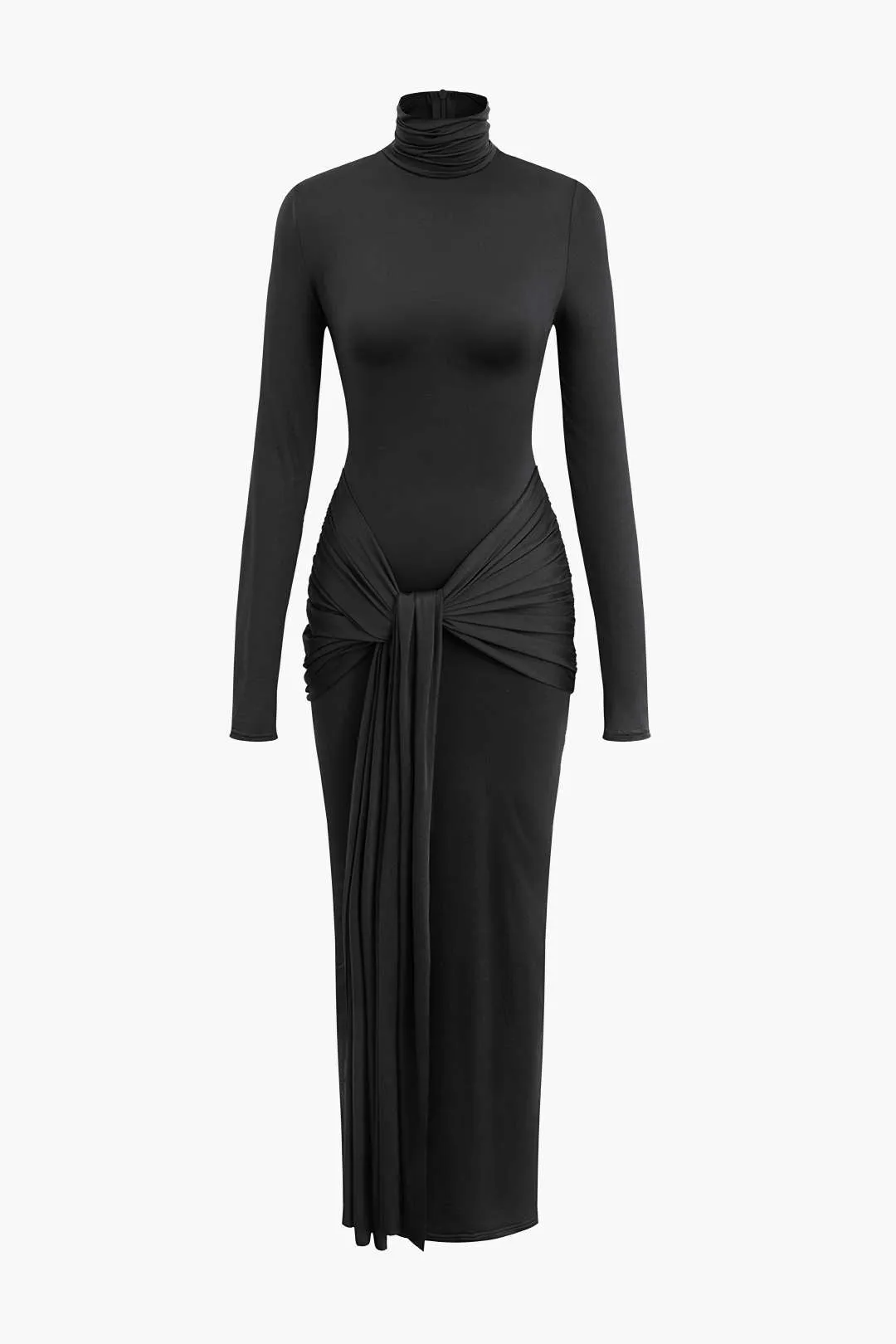 Millie - Timeless High Neck Woman's Maxi Dress