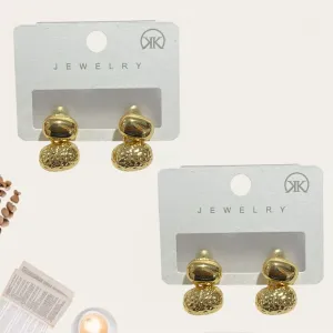 Mini Bean Stud Earrings