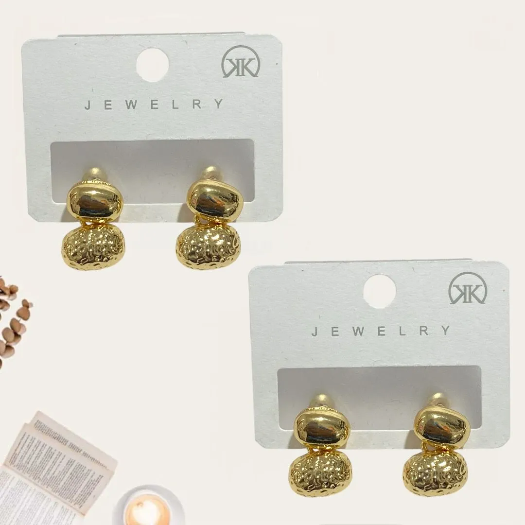 Mini Bean Stud Earrings