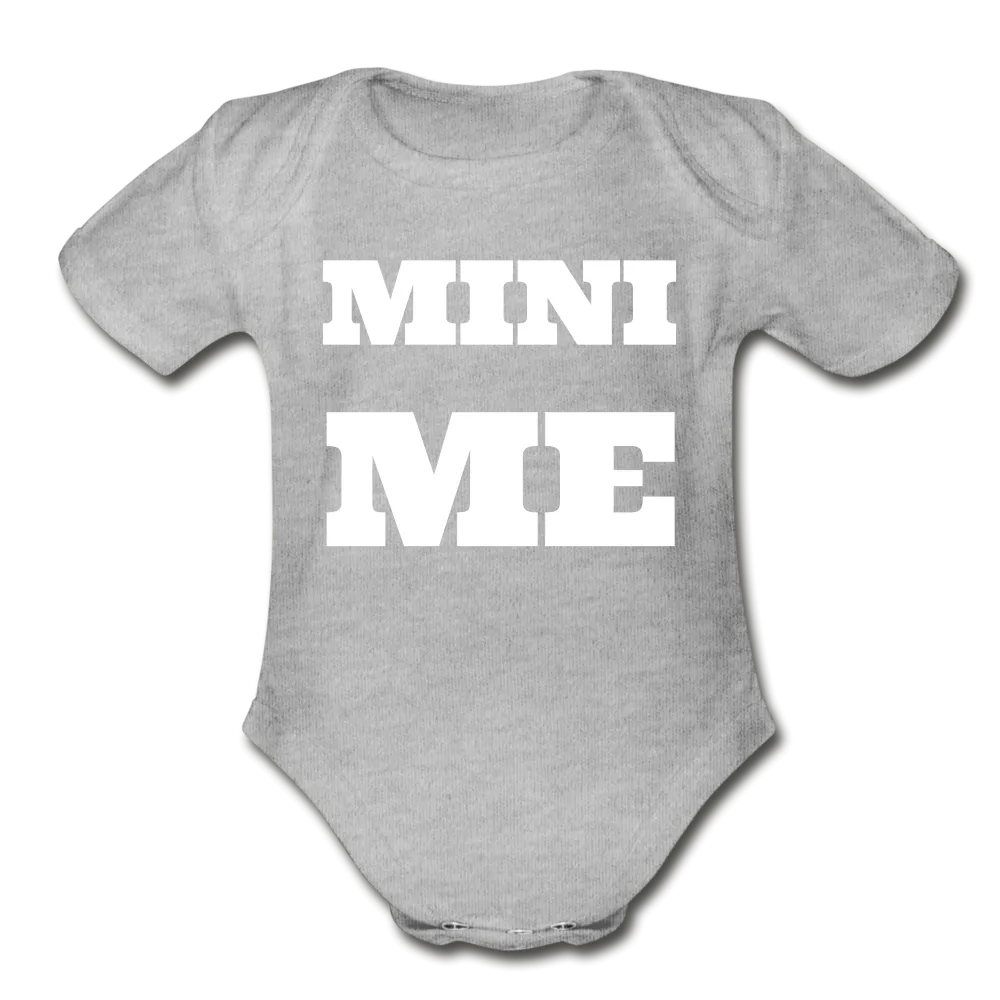 Mini Me Organic Short Sleeve Baby Bodysuit