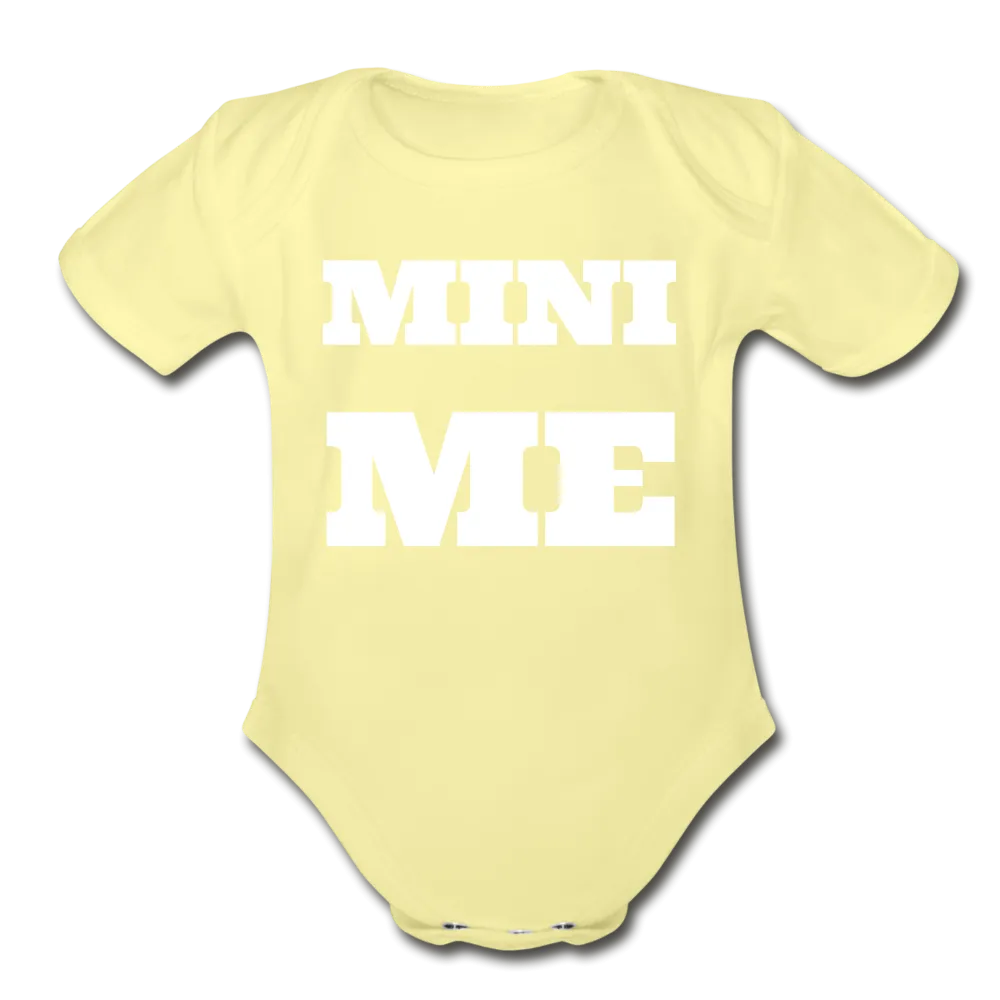 Mini Me Organic Short Sleeve Baby Bodysuit