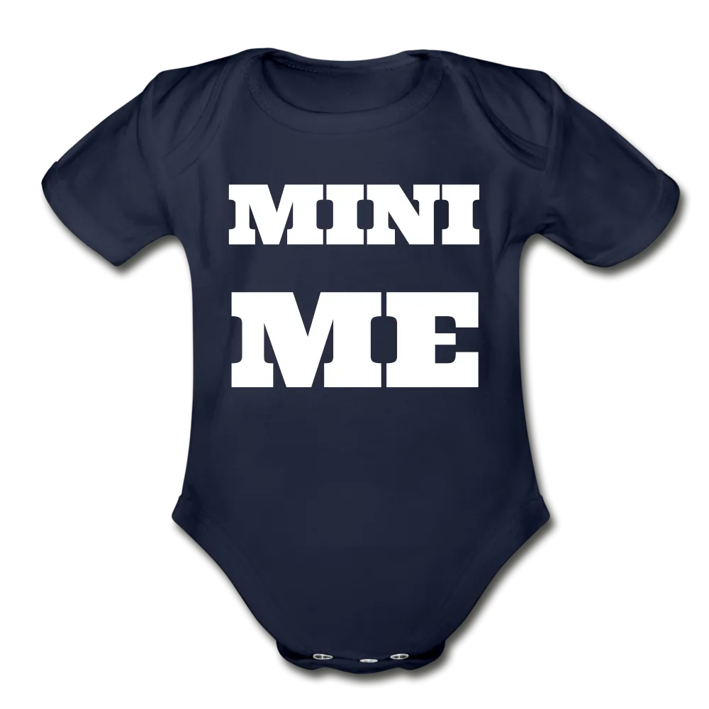 Mini Me Organic Short Sleeve Baby Bodysuit