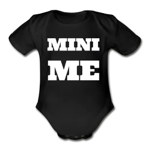 Mini Me Organic Short Sleeve Baby Bodysuit