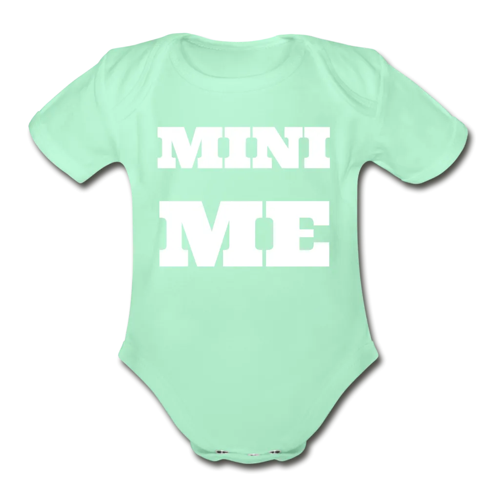 Mini Me Organic Short Sleeve Baby Bodysuit