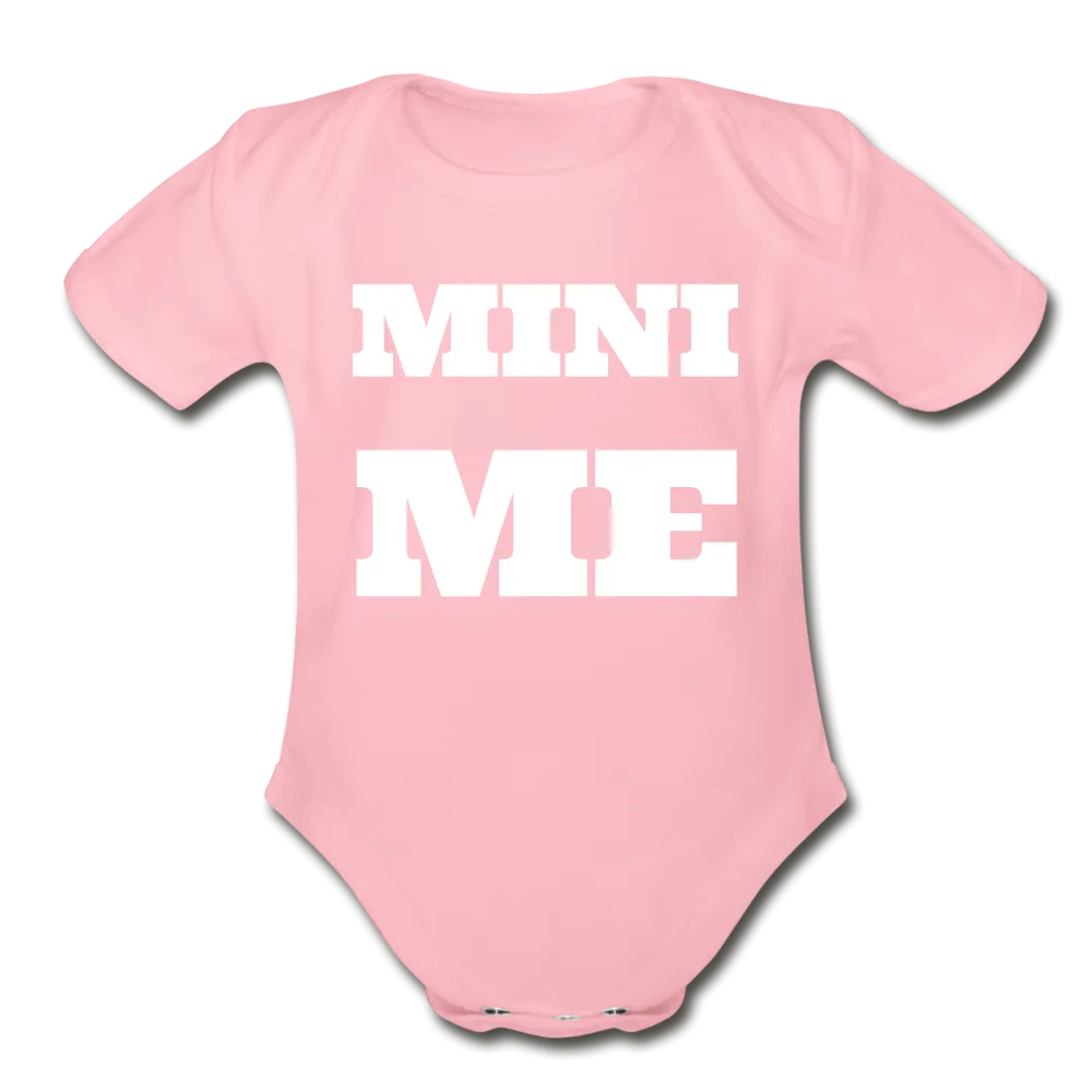 Mini Me Organic Short Sleeve Baby Bodysuit